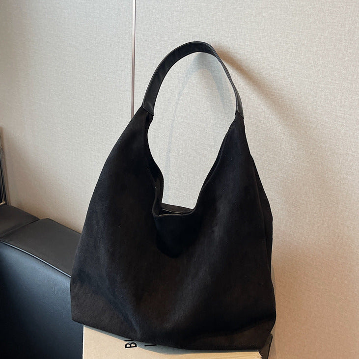 Large Bohemian Tote Bag for Women black