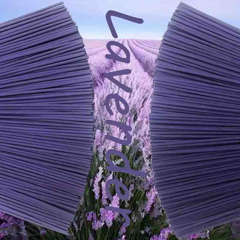 Lavender Incense Bamboo Sticks Set