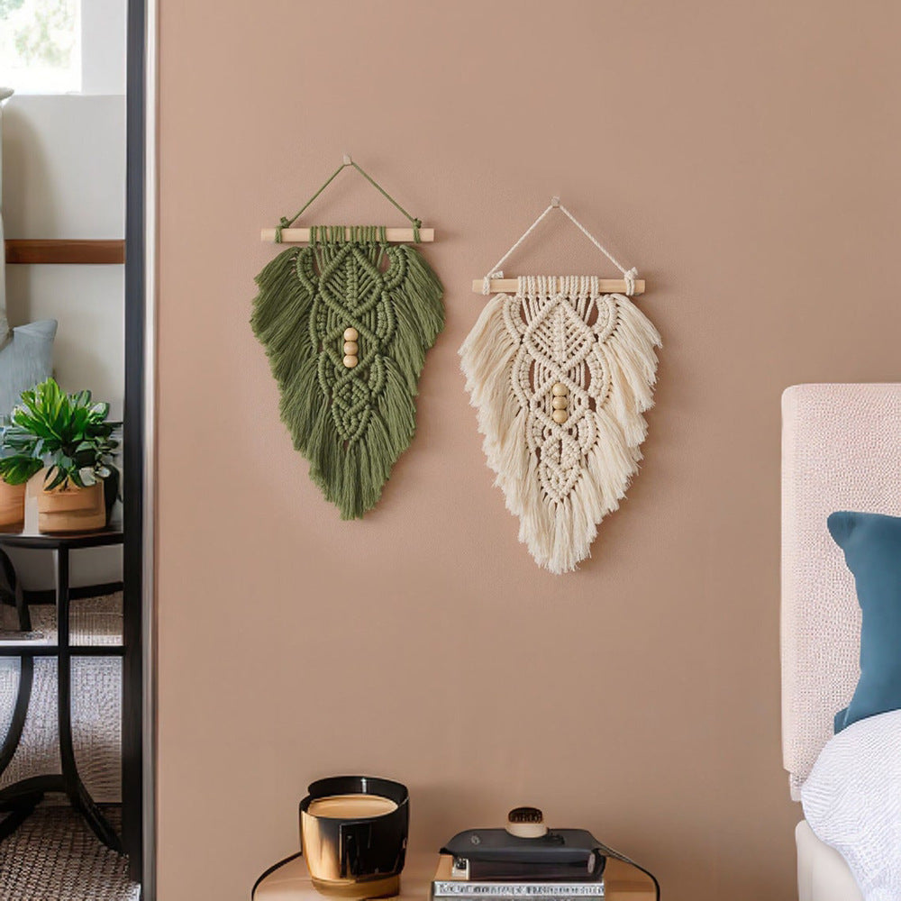 Leaf Macrame Wall Hanging