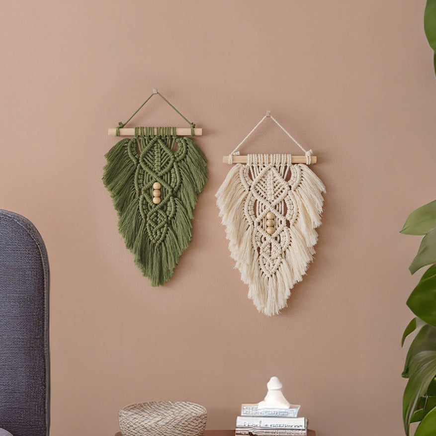 Leaf Macrame Wall Hanging