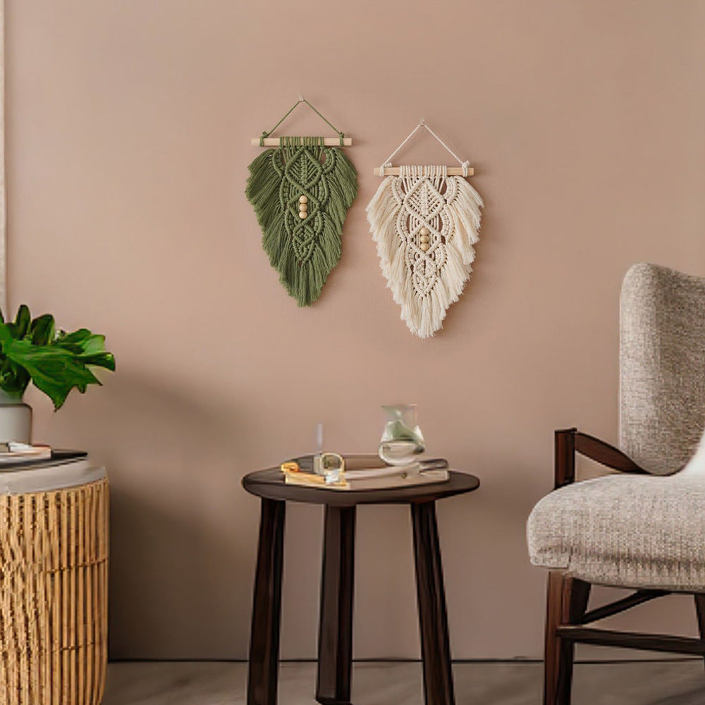 Leaf Macrame Wall Hanging