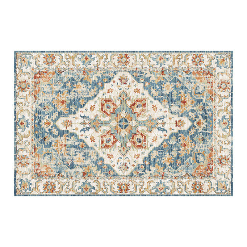 Boho Living Room Rug with Intricate Pattern