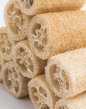  Loofahs Set