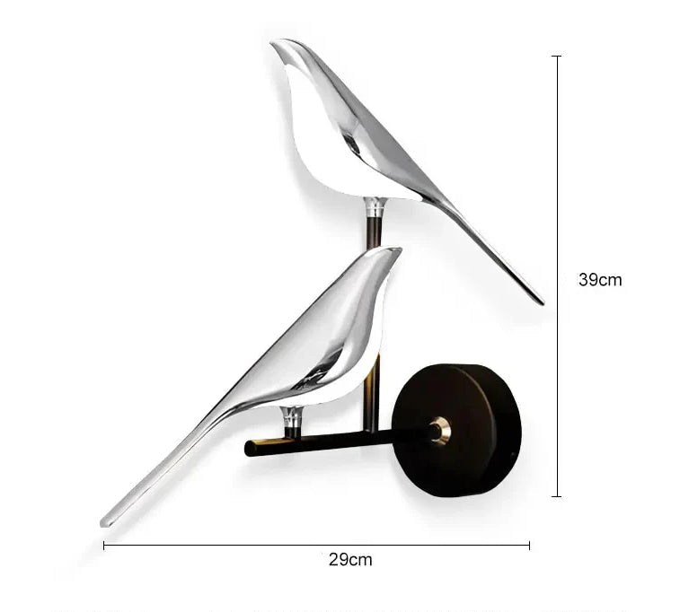 Magpie  Bedroom Bedside Wall Lamp