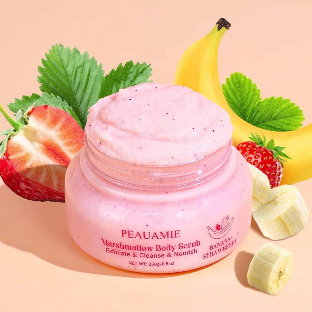 Marshmallow Exfoliating Fruit Scrubs