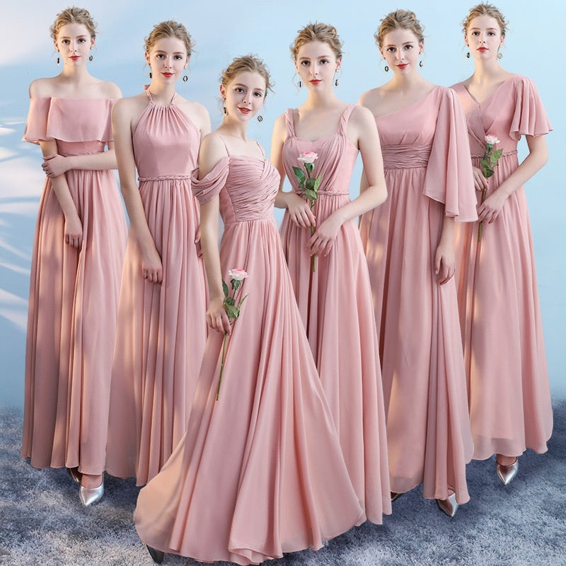 Matching Boho Bridesmaid Dresses
