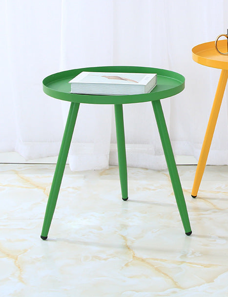 Metal Round Side Table