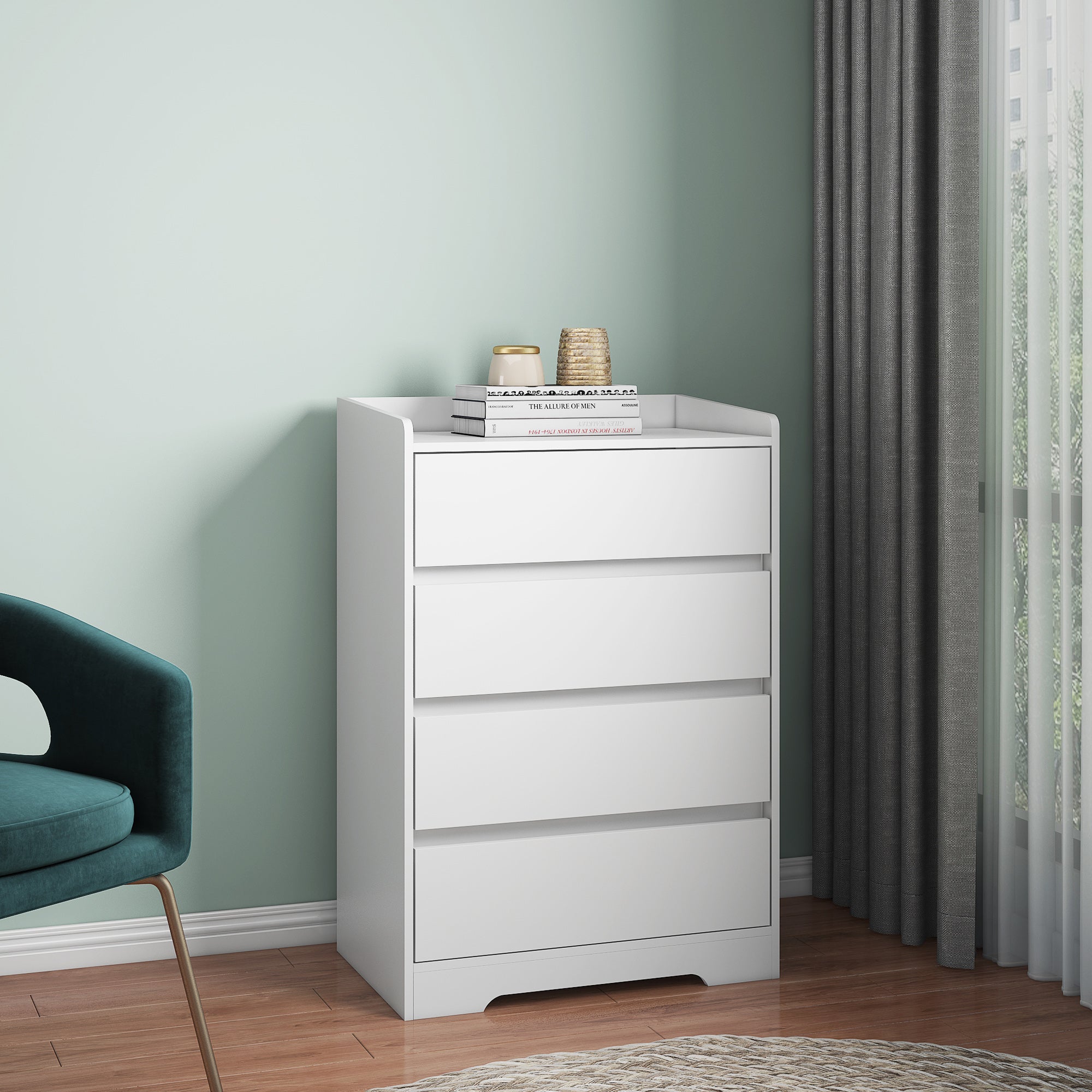 Minimal Chest Of Drawers Without Pulls
