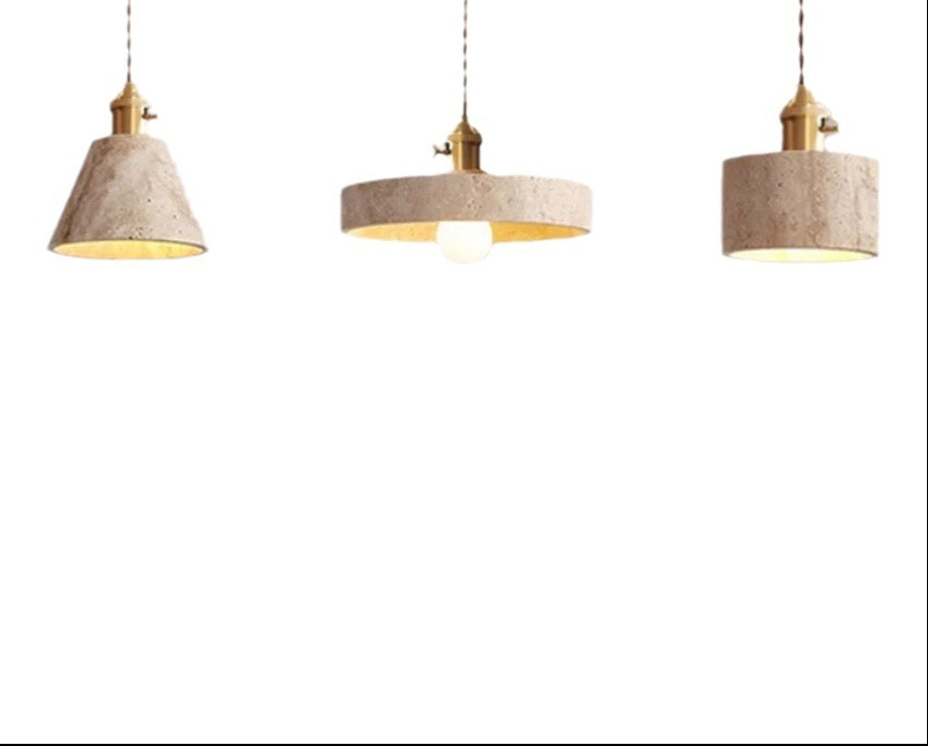 Modern Stone Wire Pendant Lights