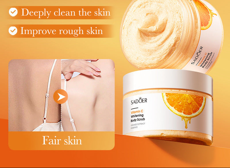 Moisturizing Exfoliating Vitamin C Body Scrubs