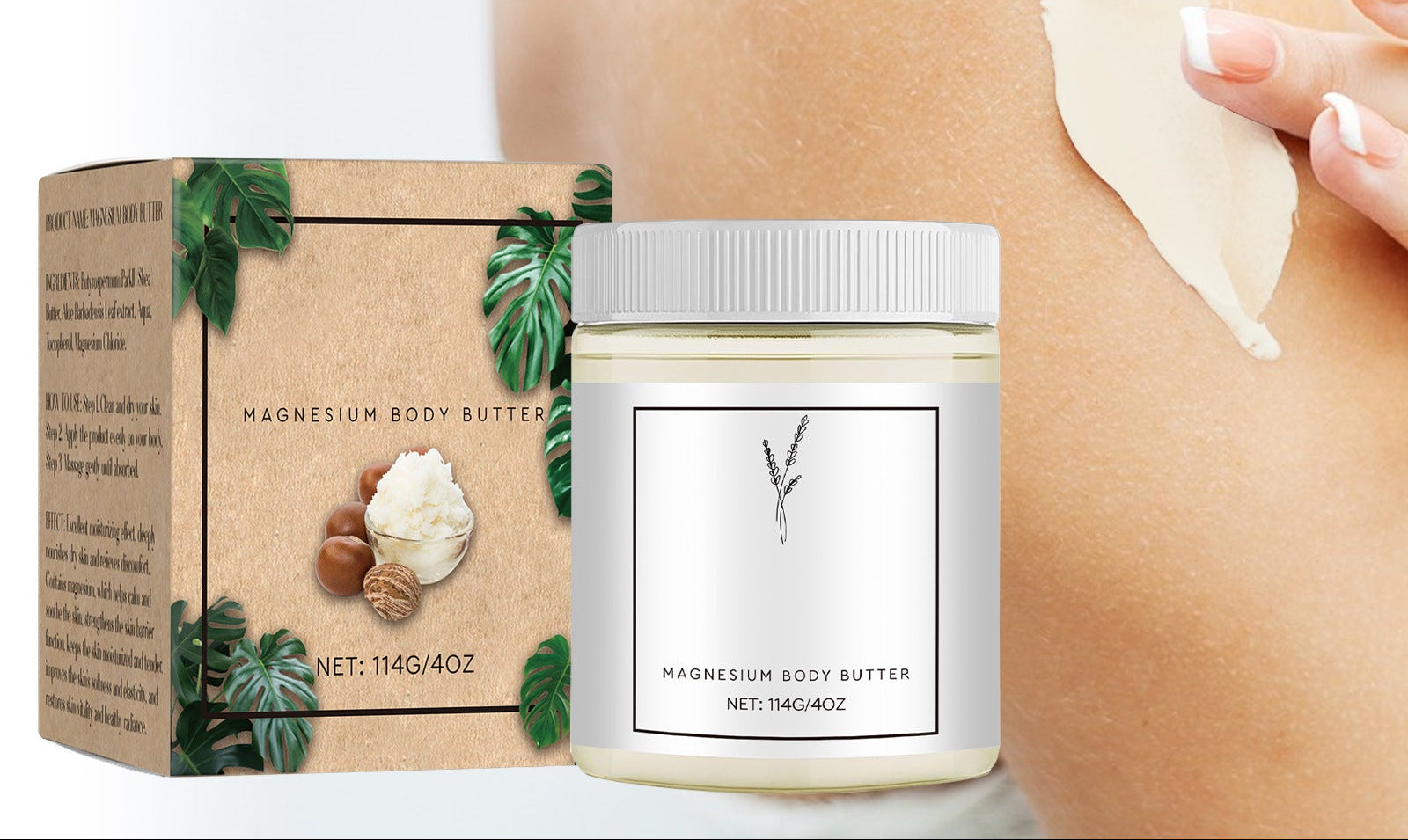 Body Moisturizing Magnesium Body Butters
