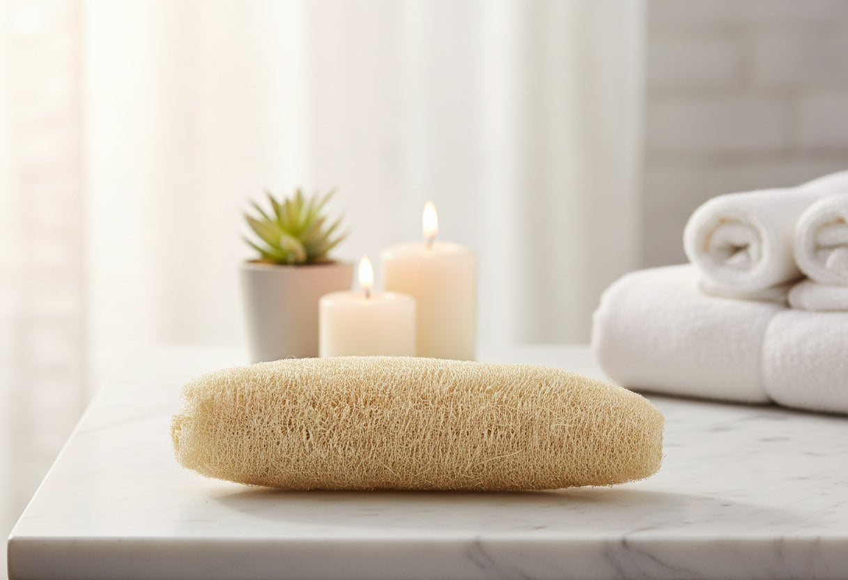 Natural Long Loofah Sponge