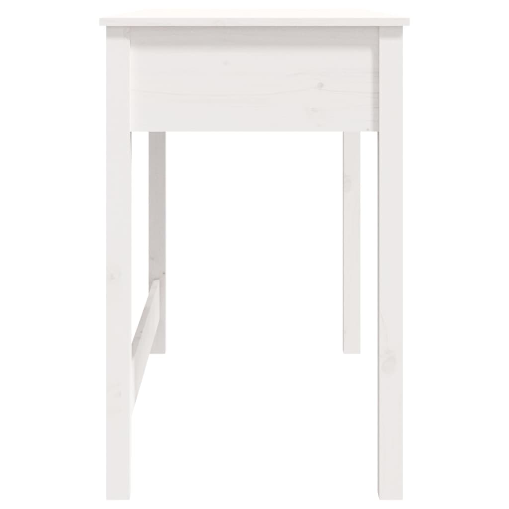 Off White Standing Computer Desk