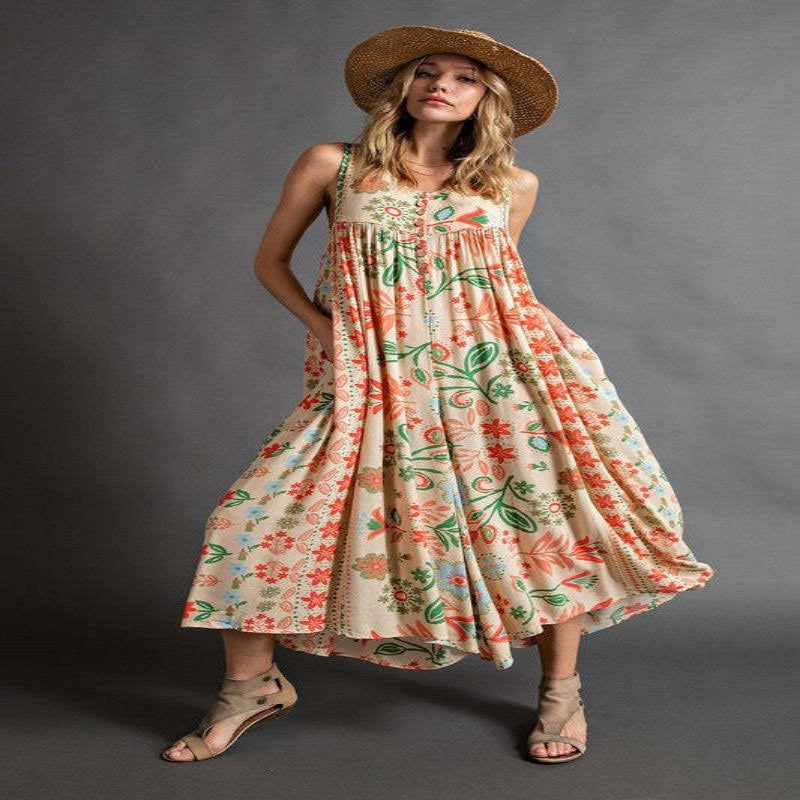 Oversized Bohemian Jumpsuits
