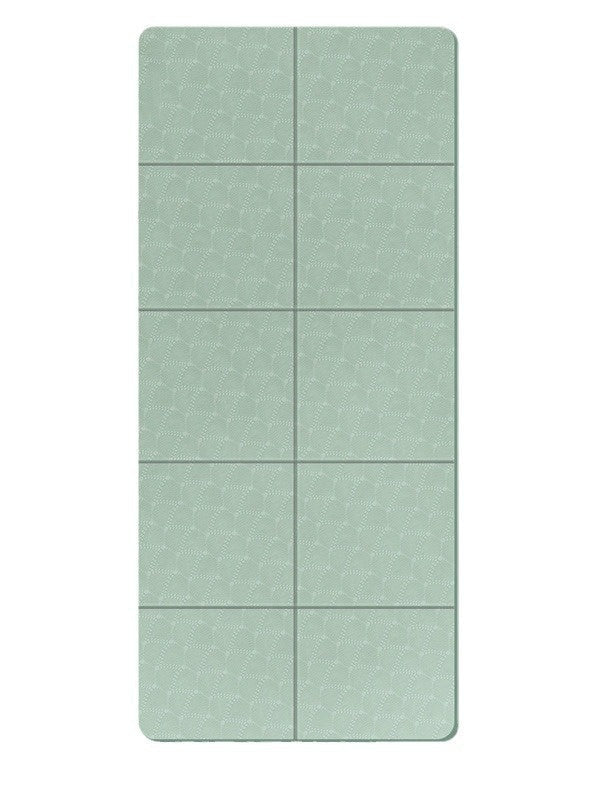 Pastel Colored Foldable Yoga Mats Thickened And Non-Slip