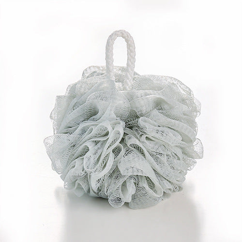 Simple Pastel Color Mesh Pouf Bath Sponges