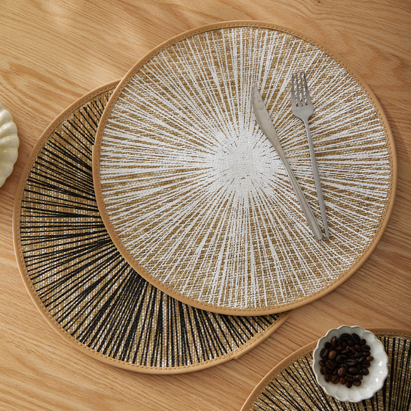 Patterned Jute Placemats