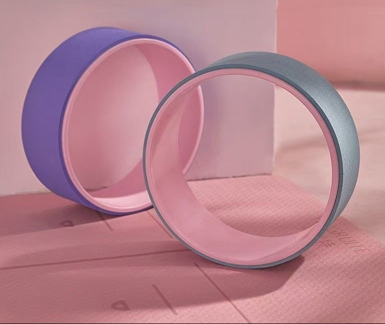 Pink Yoga Wheel 12 Inches - 30cm