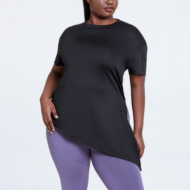 Plus Size Yoga Top Loose Oversized Design