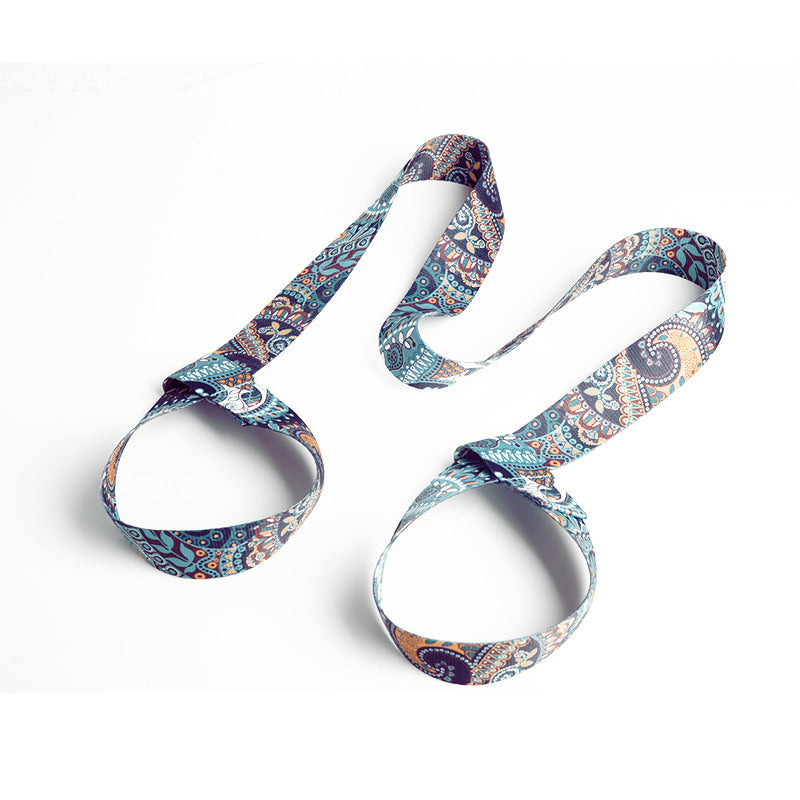 Print Yoga Mat Carrier Straps Colorful