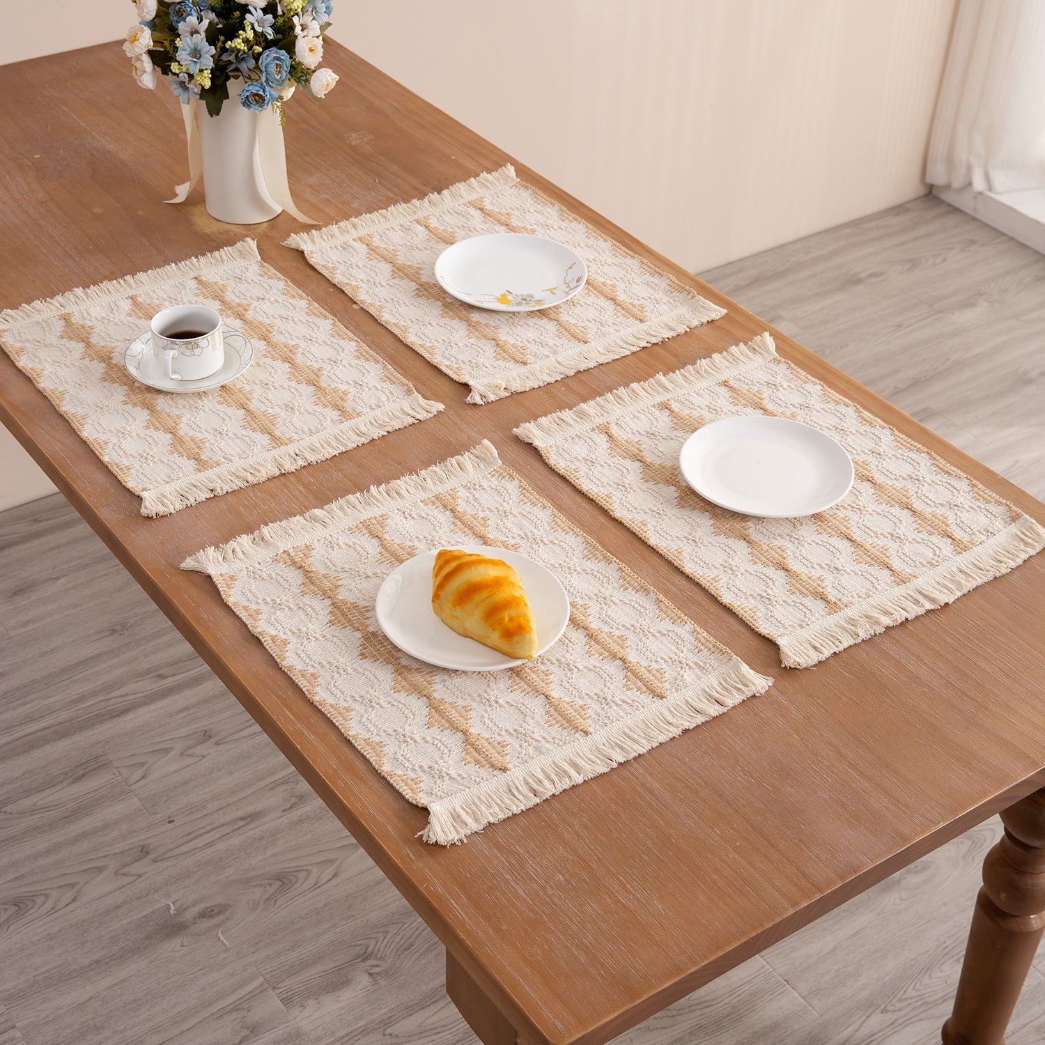 Rectangular Boho Patterned Placemats