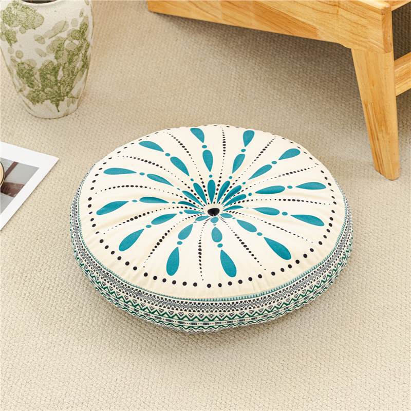 Round Boho Yoga Cushions