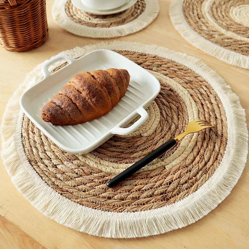 Round Earthy Placemats