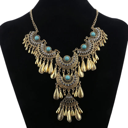 Ethnic Boho Tassel Necklace