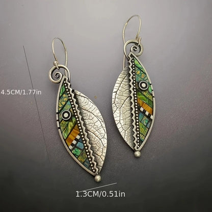 Bohemian Leaf Earrings