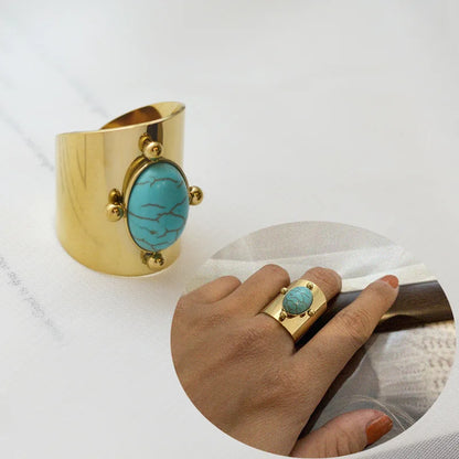 Gold Plated Boho Ring