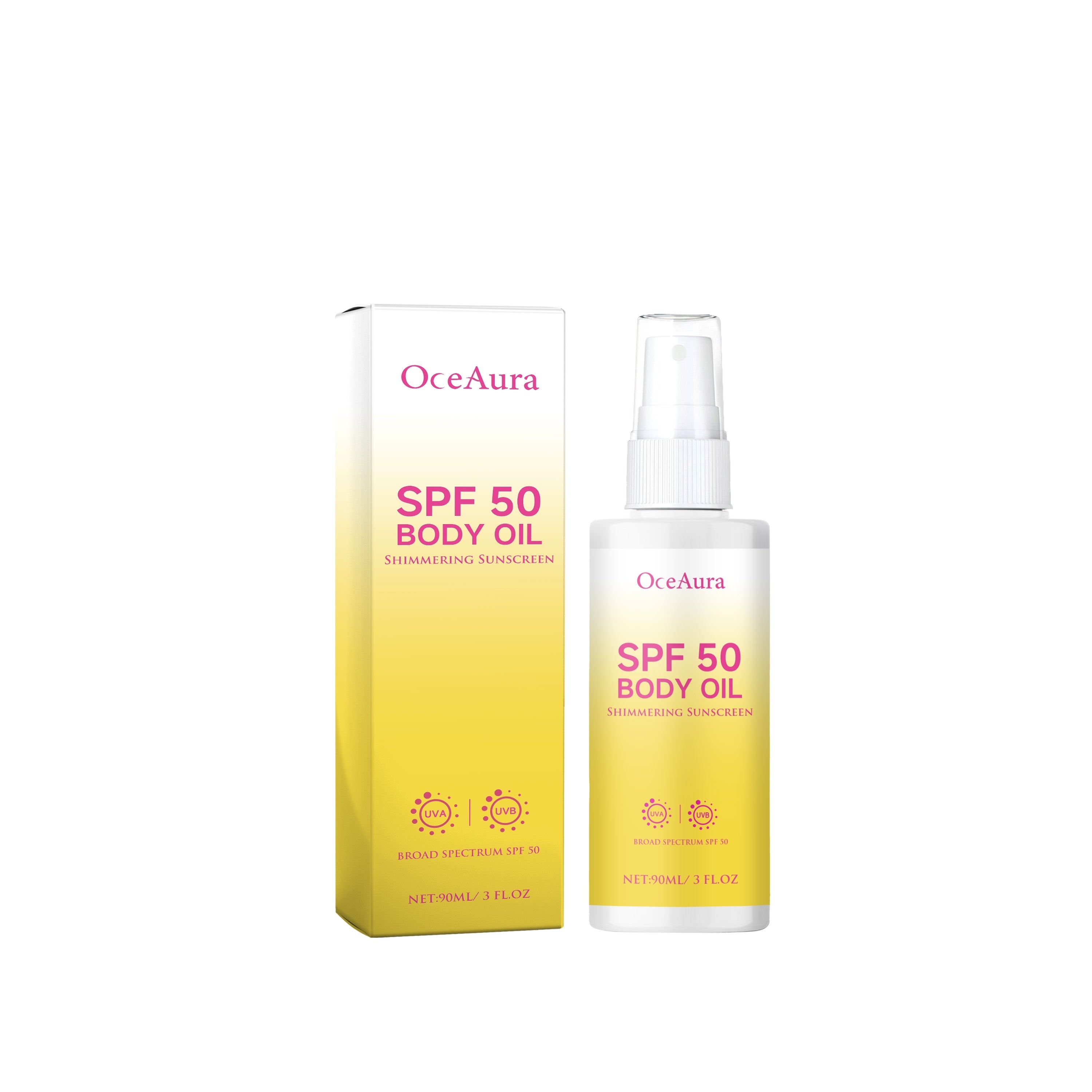 SPF 50 Body Oil Sunscreen