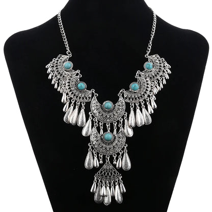 Ethnic Boho Tassel Necklace