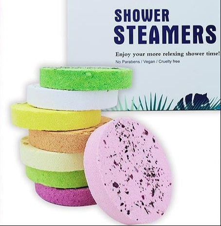 Colorful Shower Steamer Tablet Pack of 8 Pcs