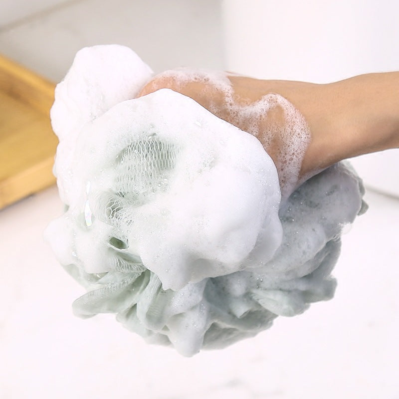 Simple Pastel Color Mesh Pouf Sponges