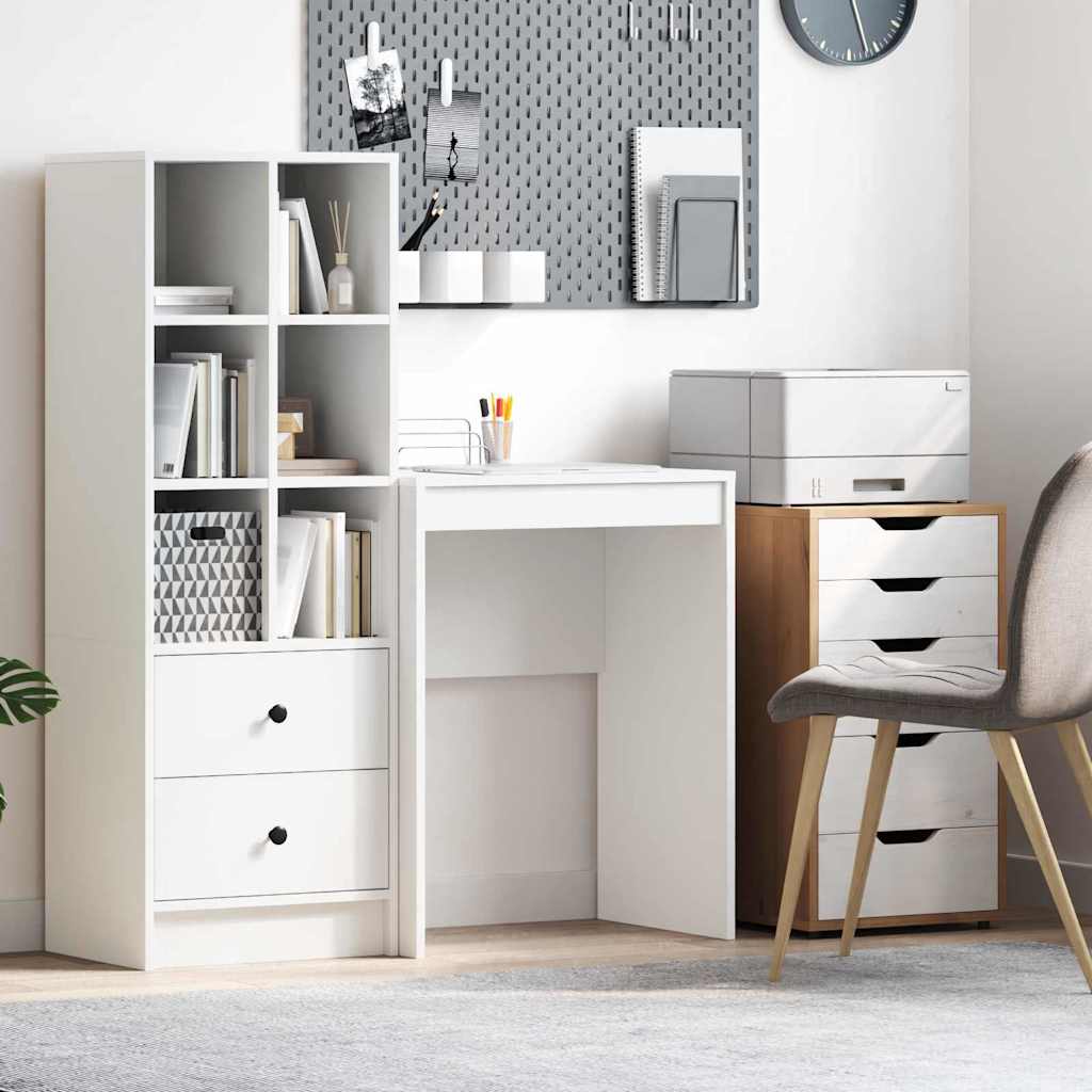 Simple Small White Desk