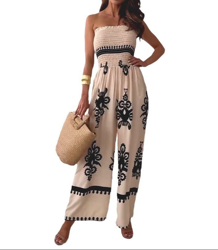 Sleeveless Boho Chic Jumpsuit for Women