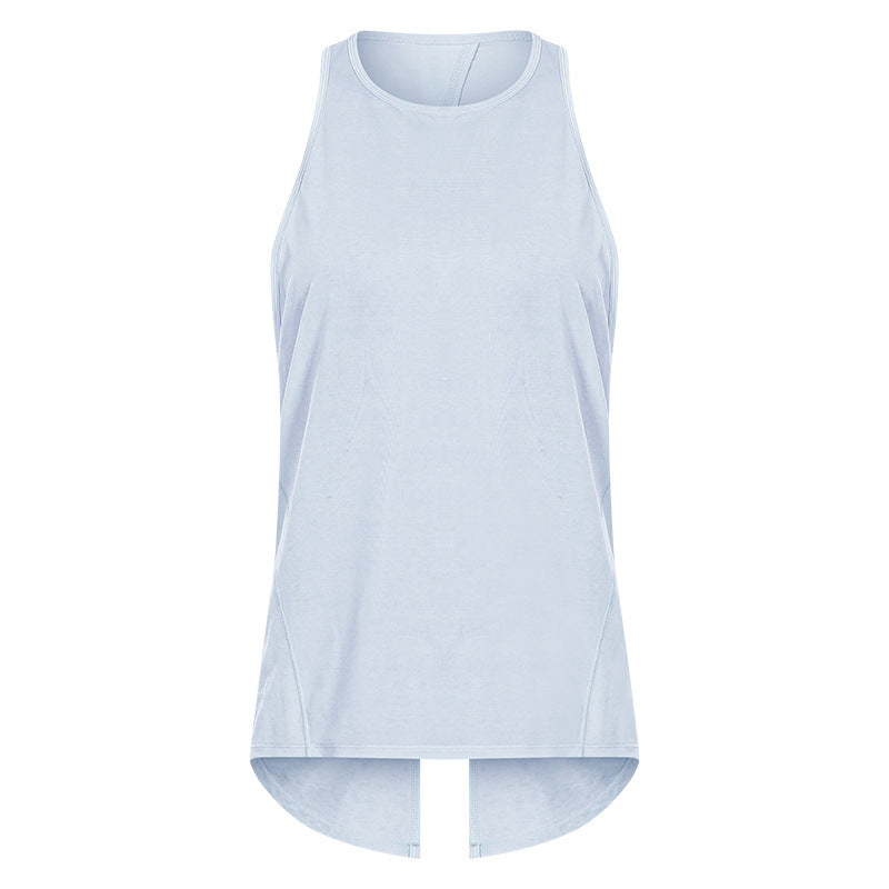 Sleeveless Longline Yoga Top for Women