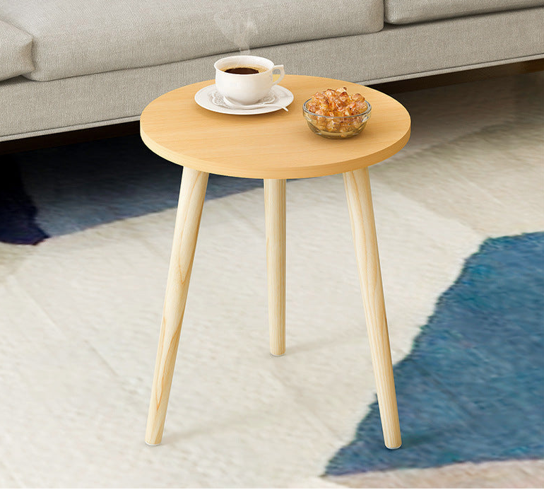 Small Round Three Legged Coffee Table