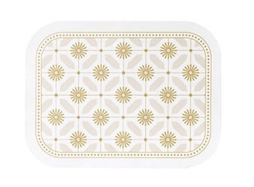 Square Bohemian Placemat - Vegan Leather