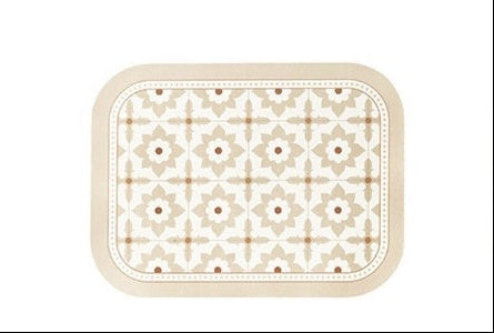 Square Bohemian Placemats - Vegan Leather