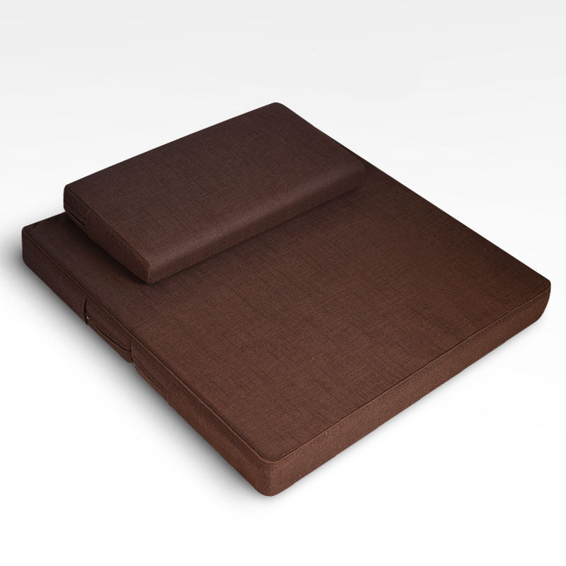brown Square Meditation Zafu and Zabuton Sets 