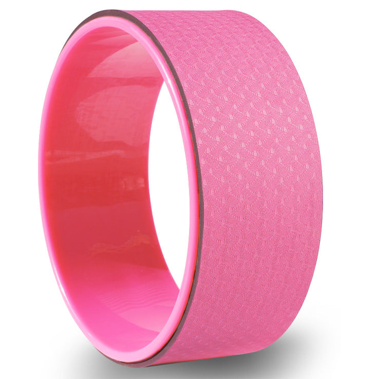 pink Stretching Yoga Wheel Roller