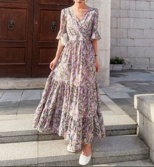 Summer Boho Maxi Dress