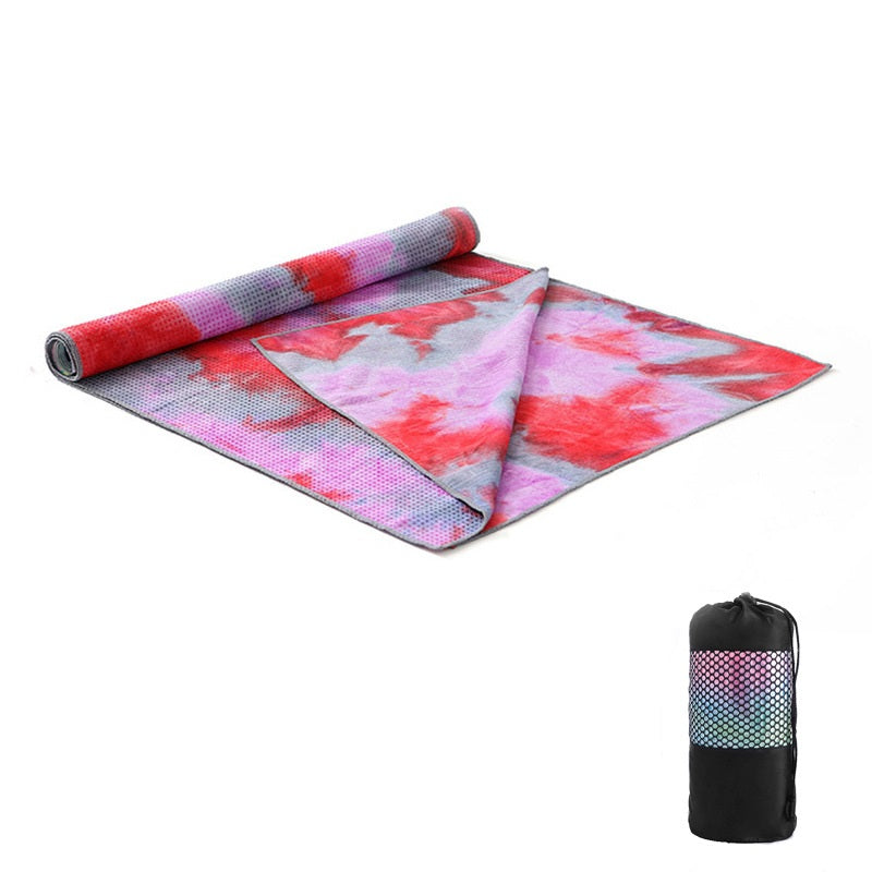 Tie-Dye Pattern Grip Blankets