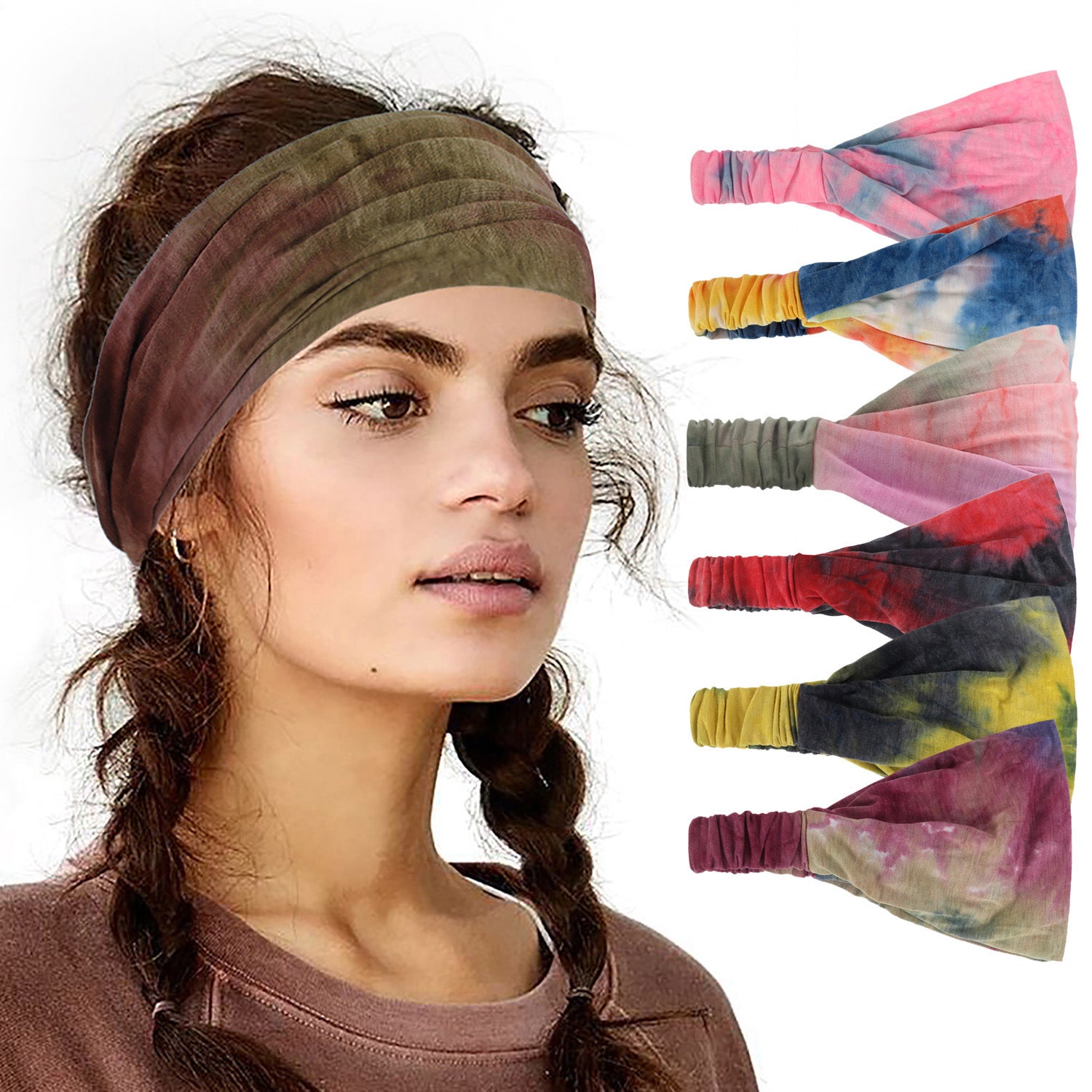 Tie Dye Hippie Headband