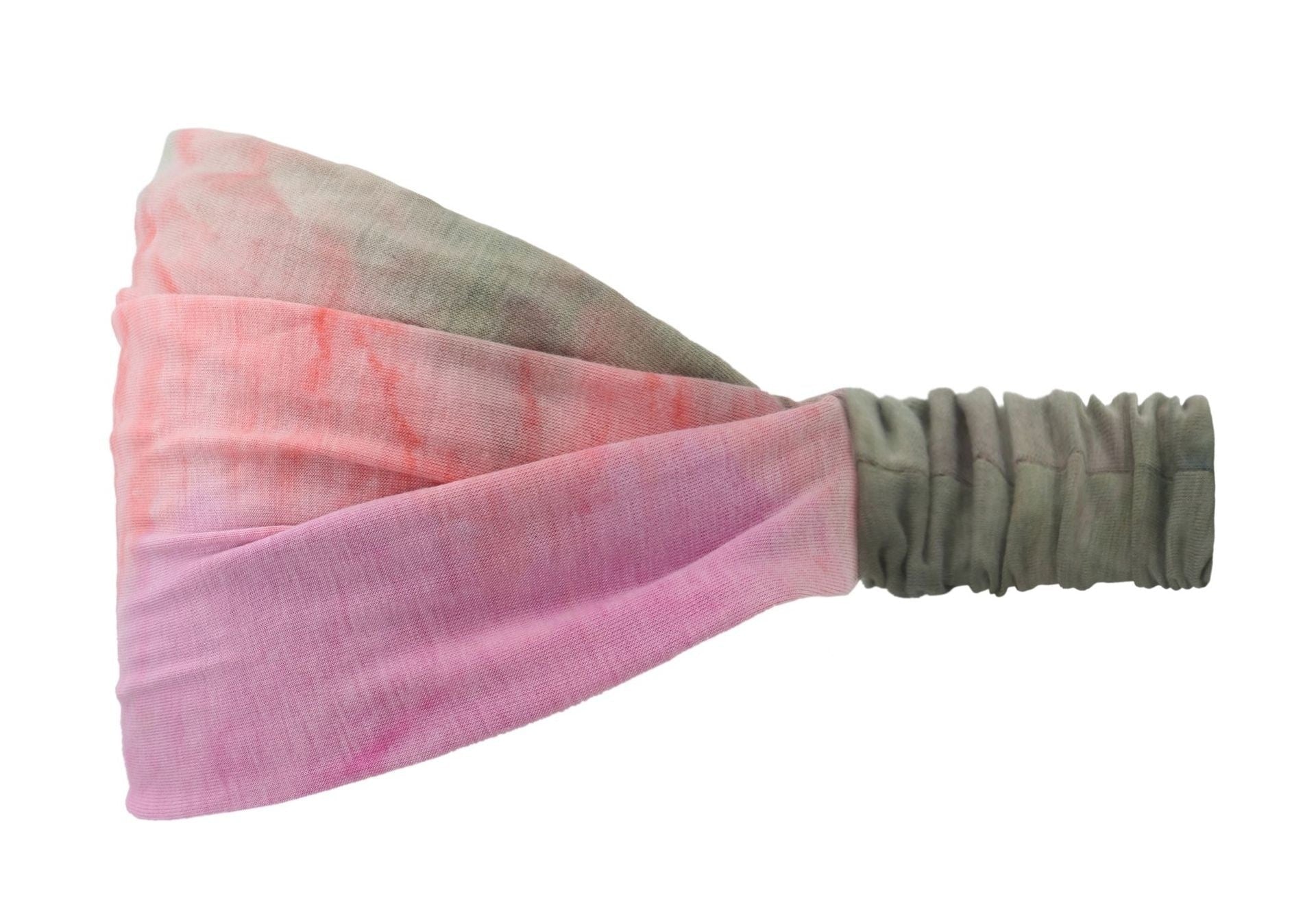 pink Tie Dye Hippie Headband