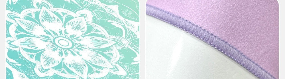 Non-Slip Yoga Towels with Print