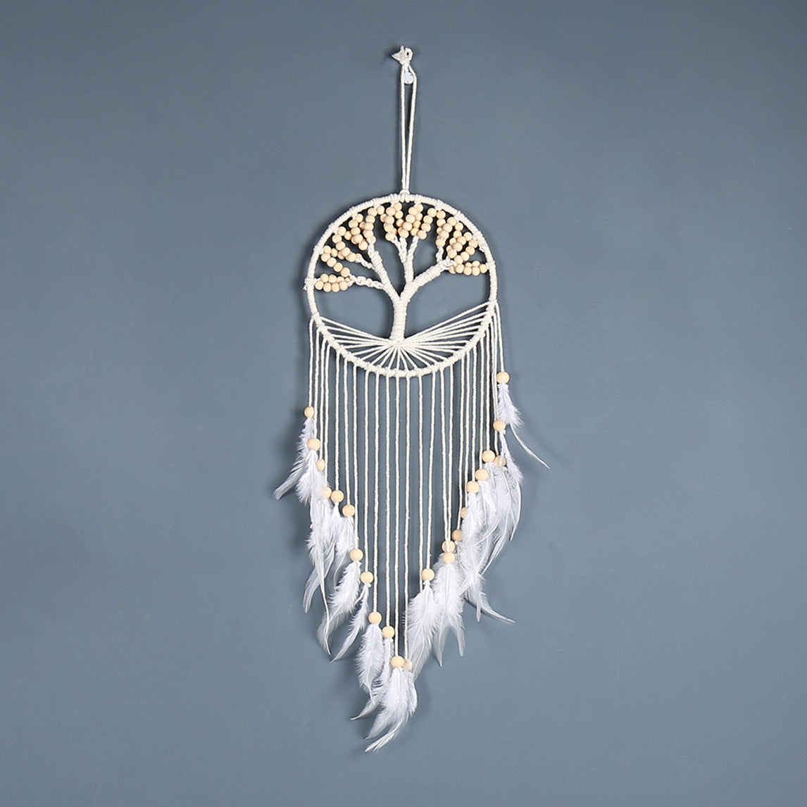 Beige Tree of Life Dream Catcher