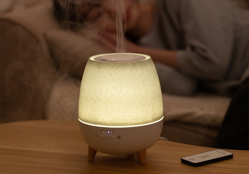 Ultrasonic Essential Oil Diffuser with Wooden Leg