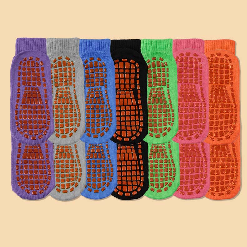 Women Neon Non-Slip Ankle Socks